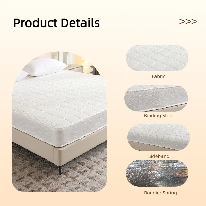 Compressed Foam Spring School Bed Queen Gel Memory Foam Mattress King Size Mattress