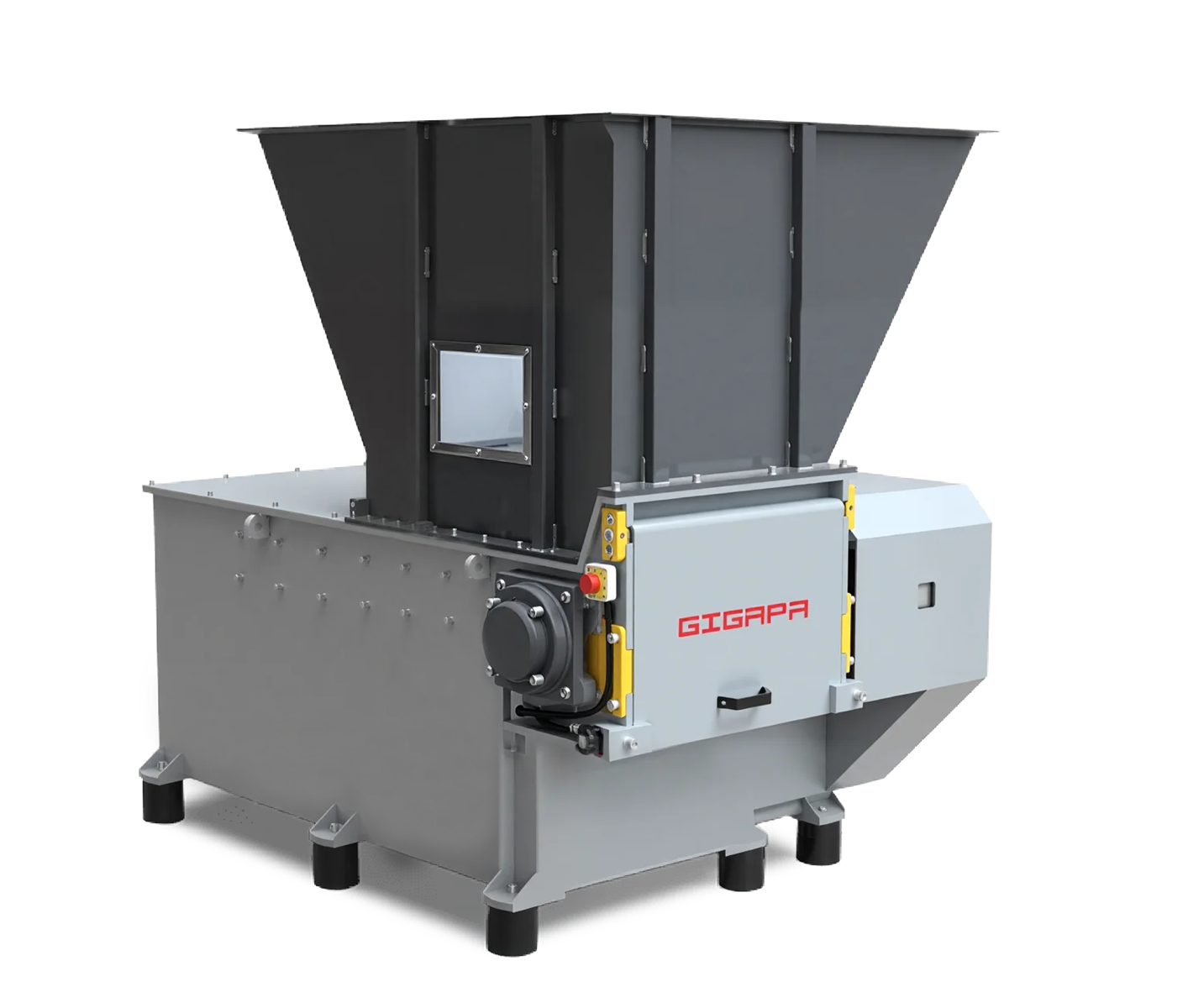 SingleShaft Shredder for Wood Paper Plastic