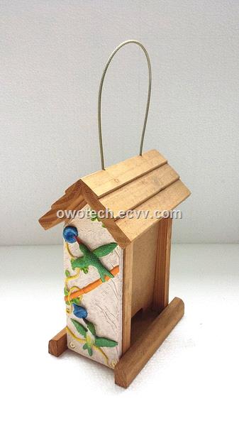 garden wooden bird house outdoor decoration