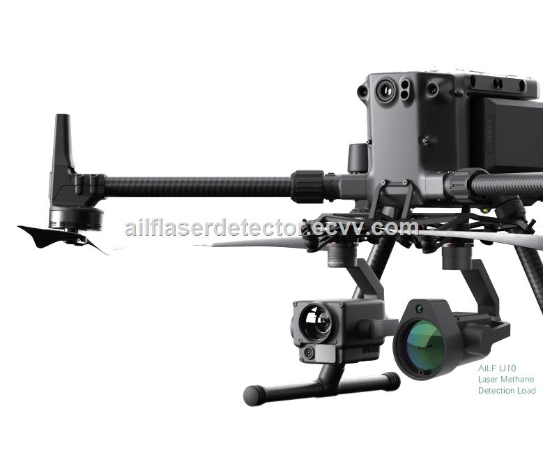 AiLF U10 Drone Uav Based CH4 Natural Gas Laser Methane Pipeline Leakage Detector