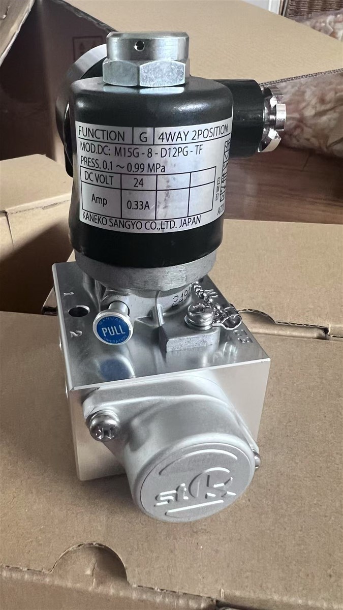 Kaneko solenoid valves manual reset M55 SERIES