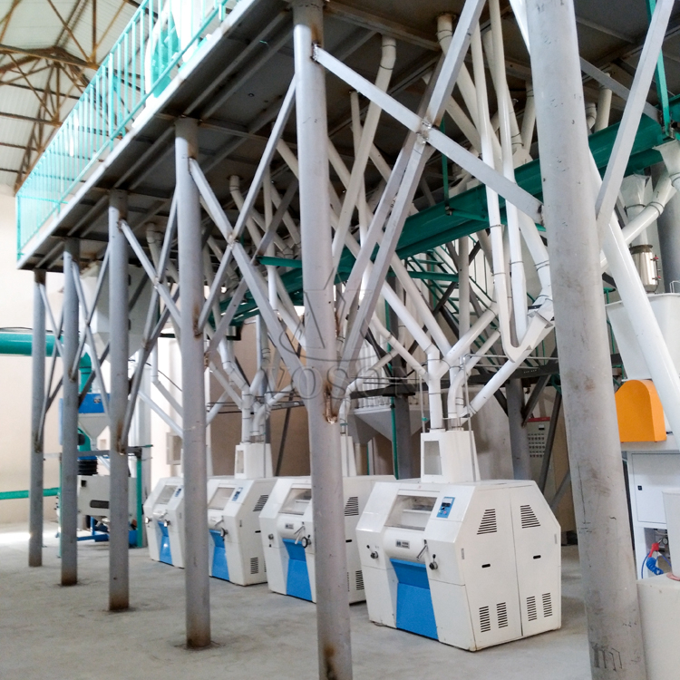 Automatic Flour Milling Plant Fully Automated Flour Milling System VOSON