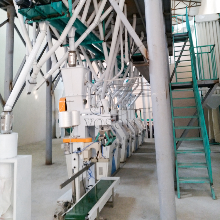 Wheat Flour Mill Equipment Advanced Milling Machinery for Wheat Processing VOSON