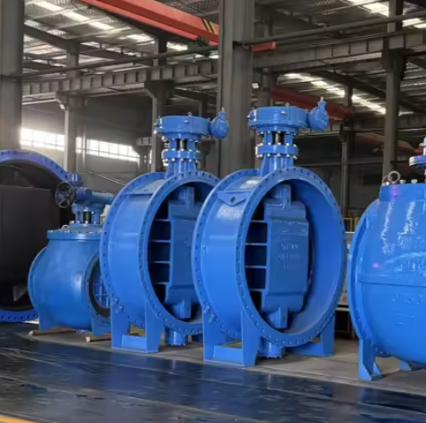 Pneumatic Flange Soft Seal Butterfly Valve