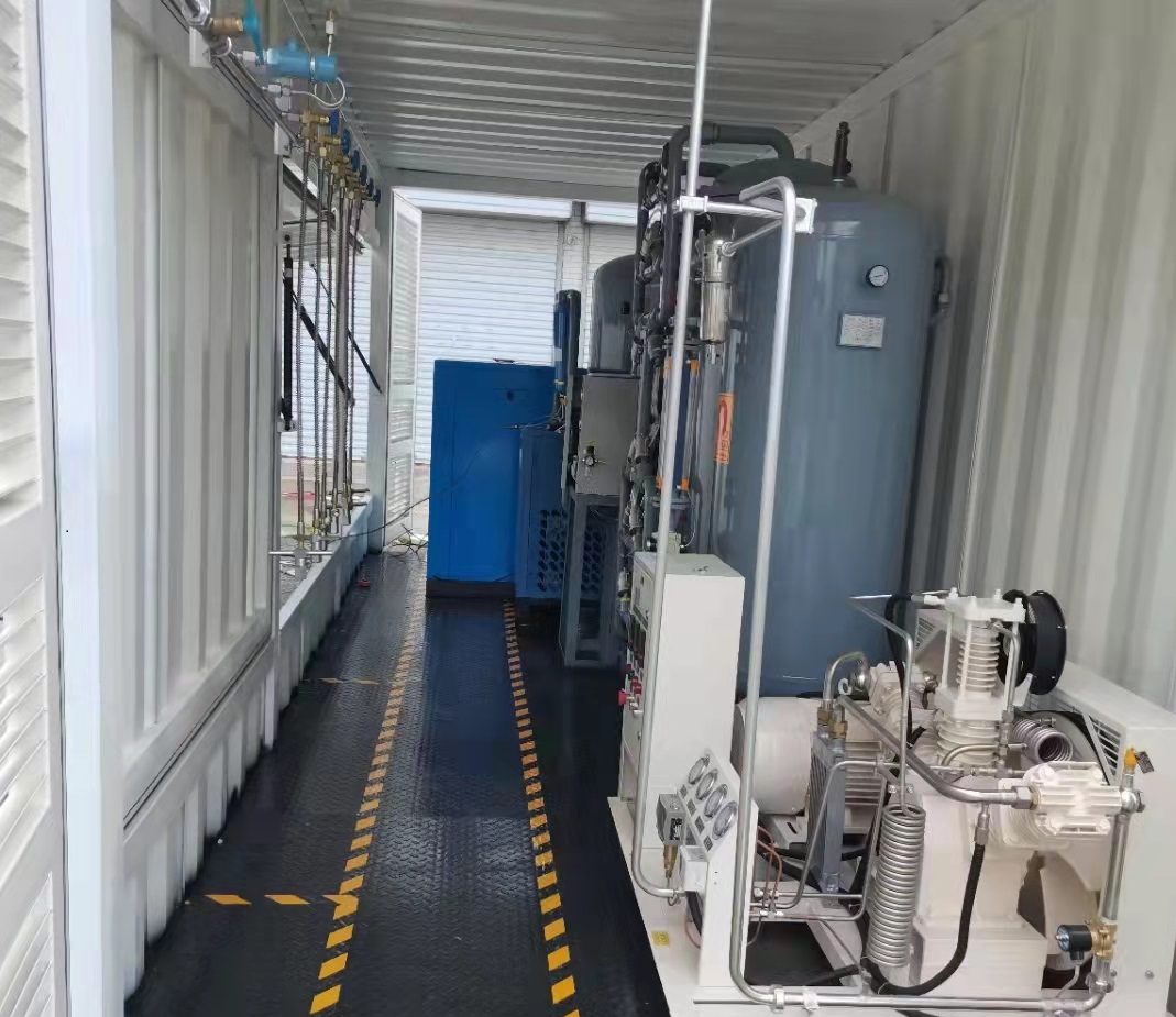Container type Oxygen Generator with Oxygen Cylinder Psa 932 O2 Plant Medical Plant Hospital Oxygen Generator
