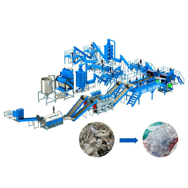Automatic 5005000kgh PET Sheet amp Bottle Washing Line for Plastic Recycling Plant