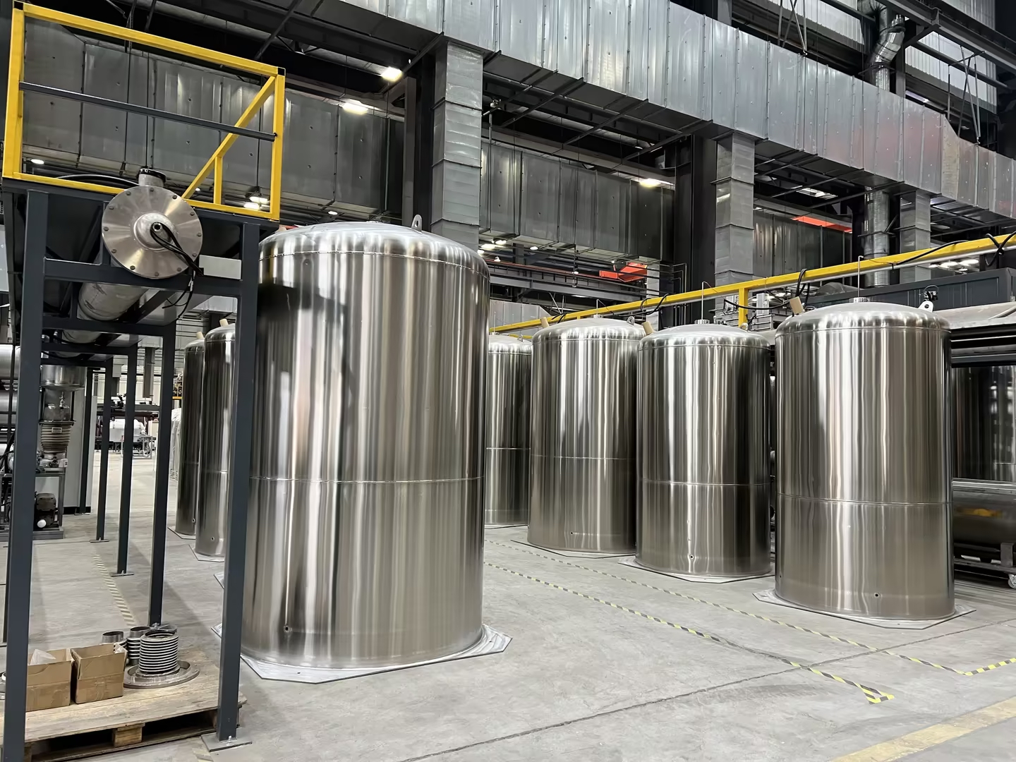 Tanks are designed for efficient gas use