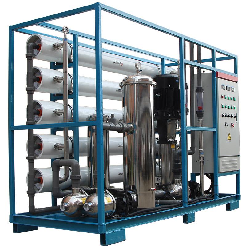Mineral Water Plant 10T RO Water Filtration System 10 M3 Per Hour