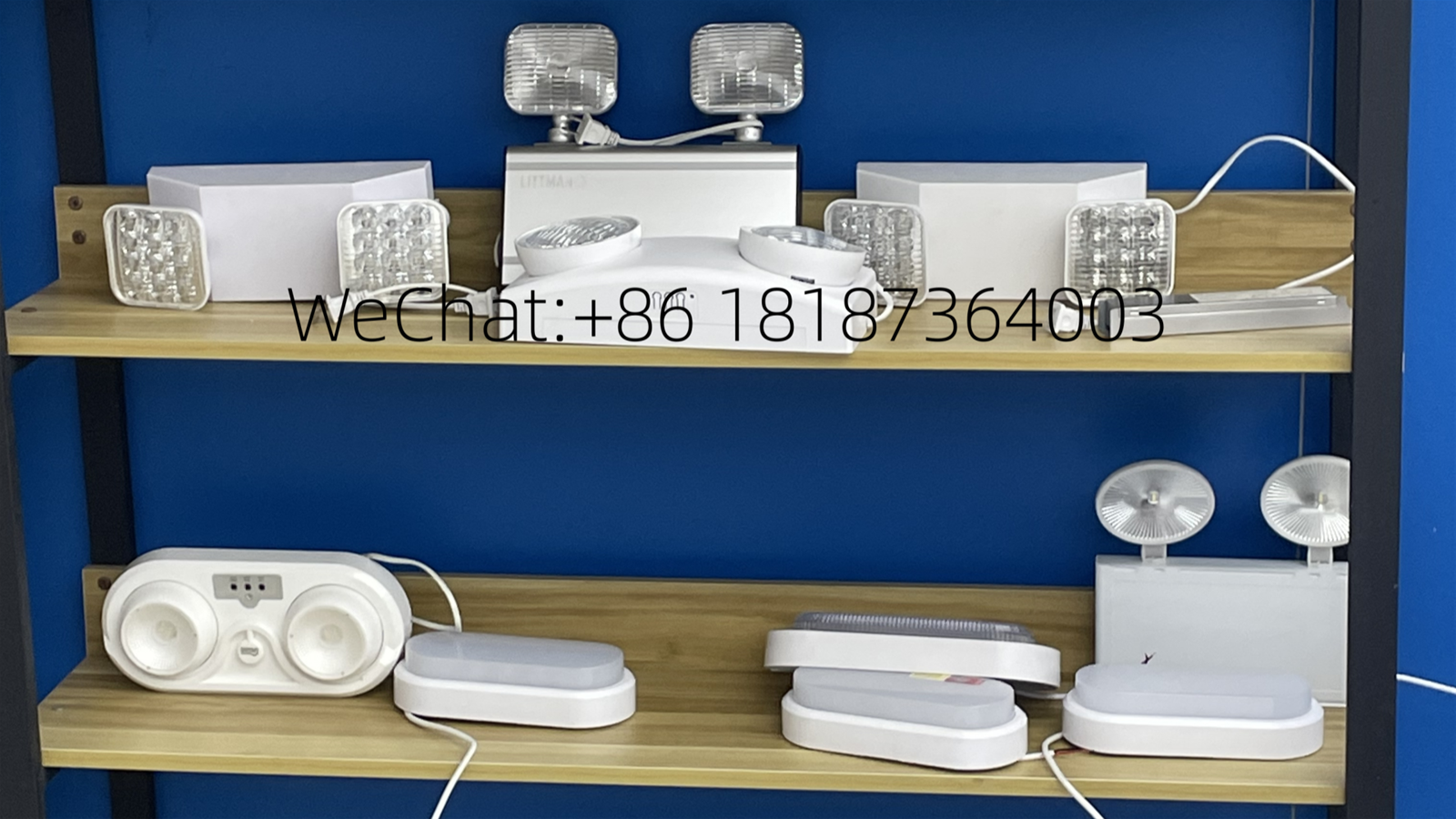 Factory Wholesale LED Fire Emergency Light And Exit Sign Combo 90 Min Backup Battery For Commercial Use