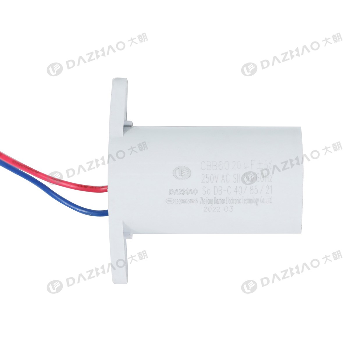 Cbb60 Starter AC Washing Machine Capacitor 1UF100UF450V Motor Running Capacitor
