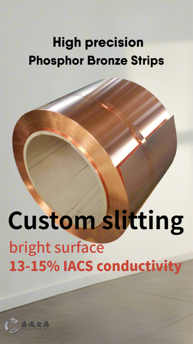 High Precision C5191C5210C5102Cusn6Cusn5 Tin Copper Phosphor Bronze Strip