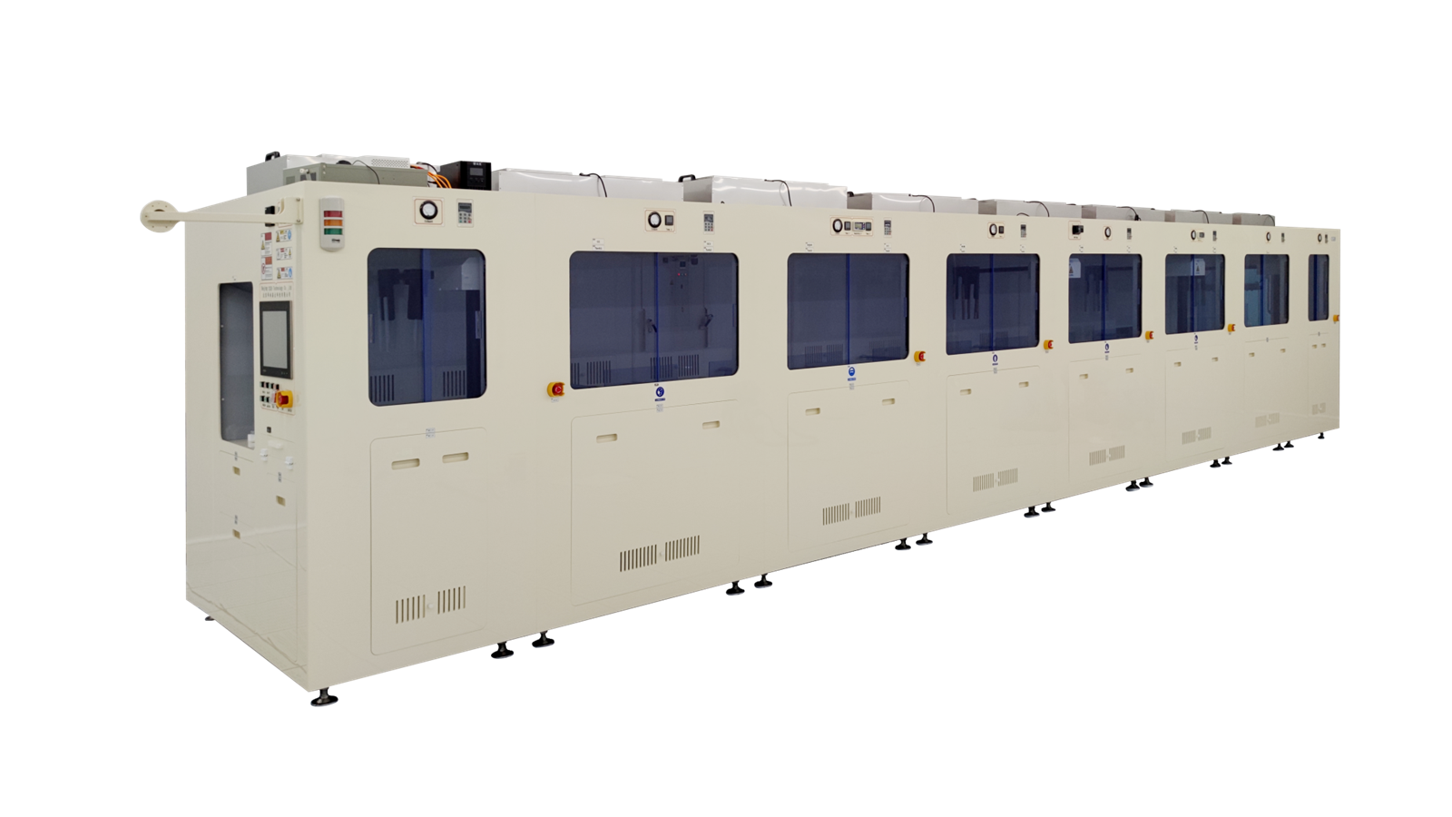 Automatic semiconductor cleaning machine
