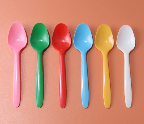 Colorful Disposable CutleryPPPolypropylene knife fork spoon plastic tableware 