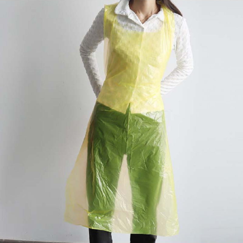 Disposable PE Apron Size customizedcolor customized LDPE Lowdensity polyethylene