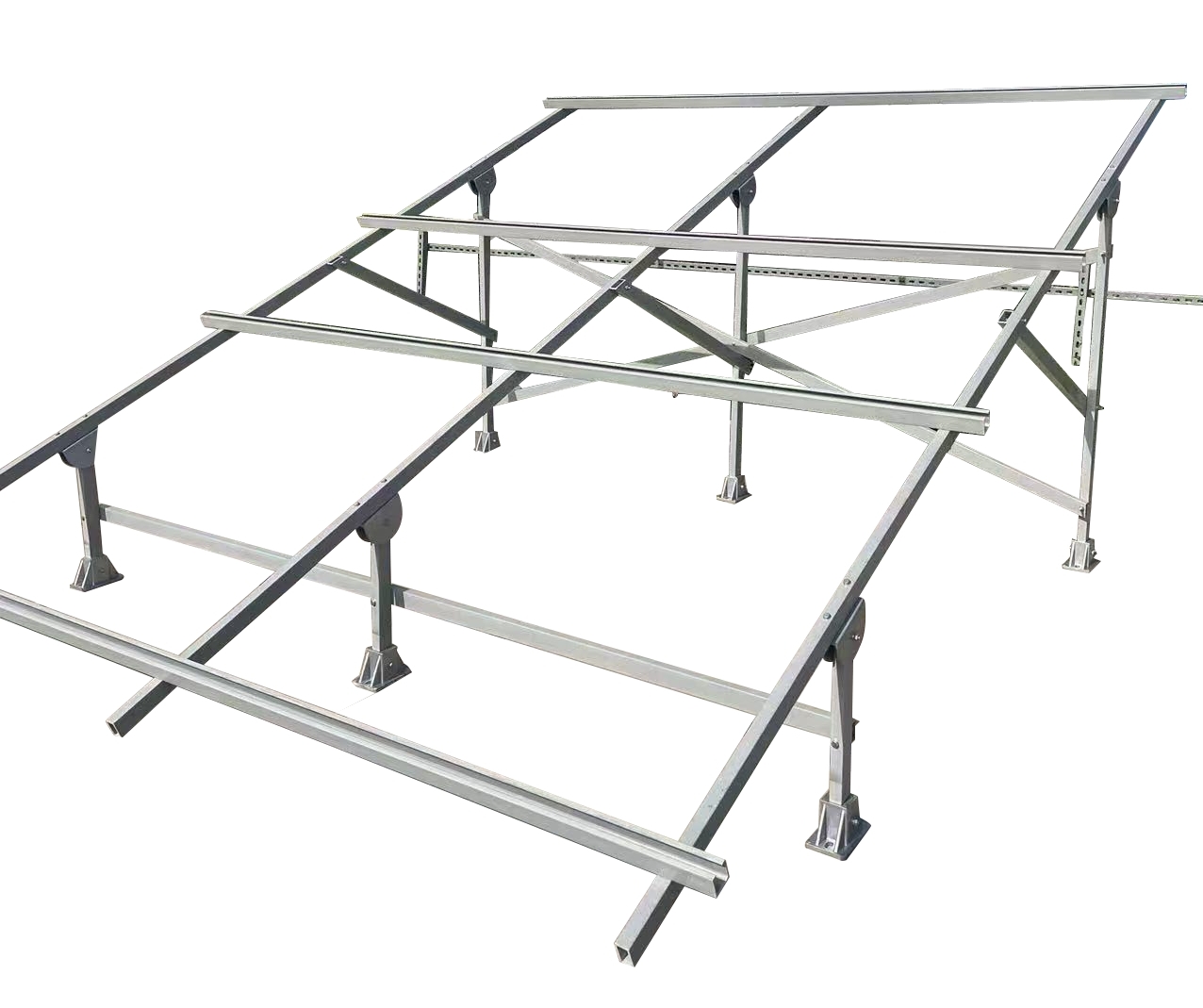FRP Solar Mounting System Lightweight Composite Solar racking with high strength Corrosion free Electric insulation