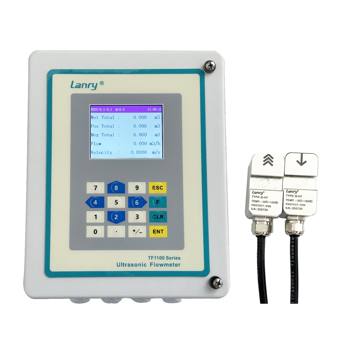 TF1100EC Wallmounted Transit Time Ultrasonic Flowmeter