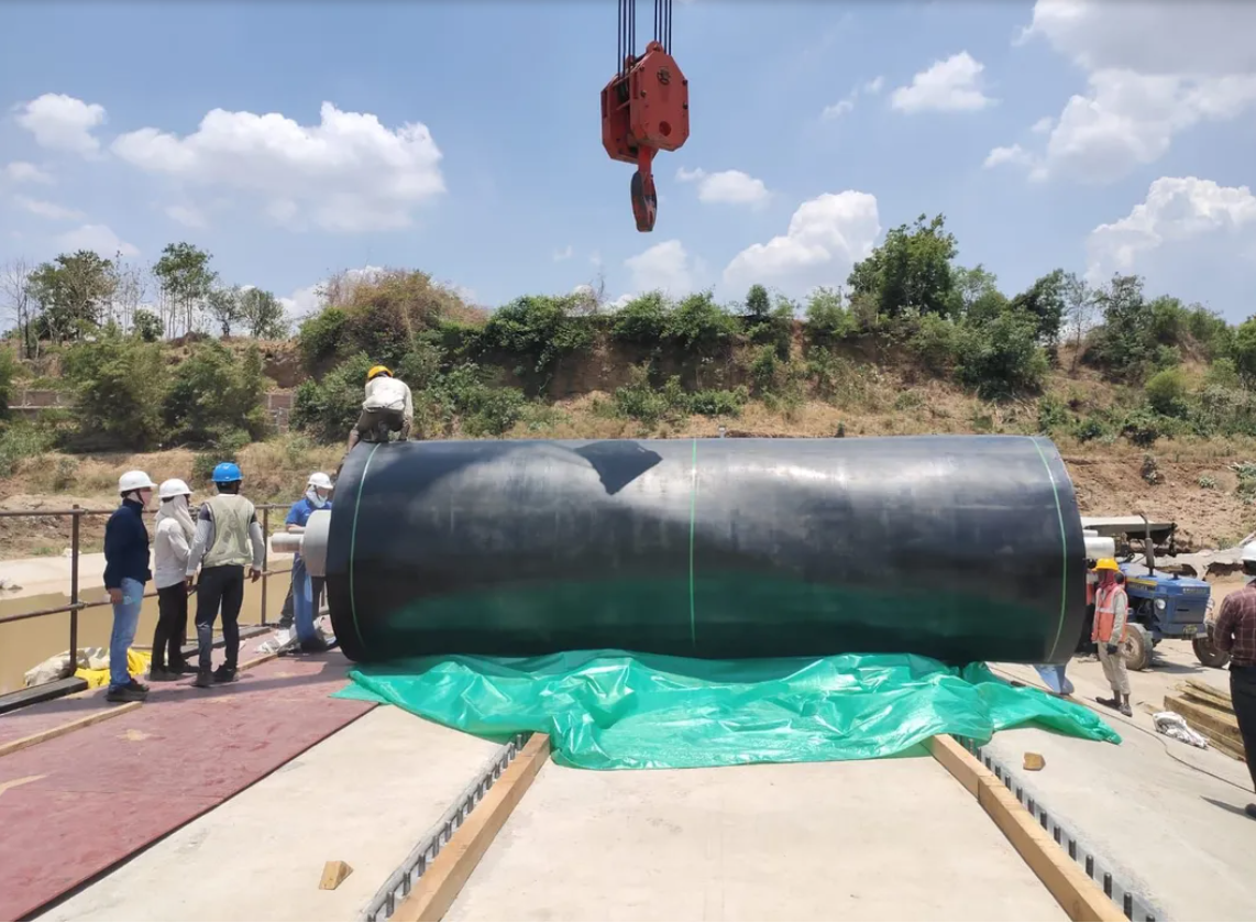 Manufacturer of Rubber Dams Garden Landscape River Dams