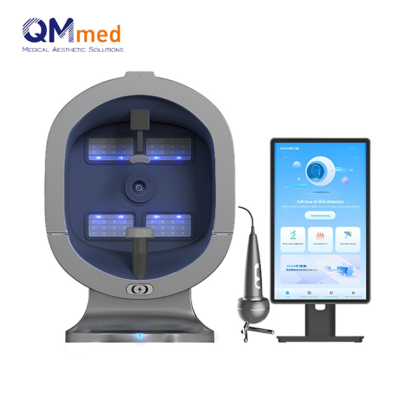 QMX5 Pro AI Skin Scalp Analyzer 9Spectrum Imaging 24 Detection Indicators for FacialScalp Health Management