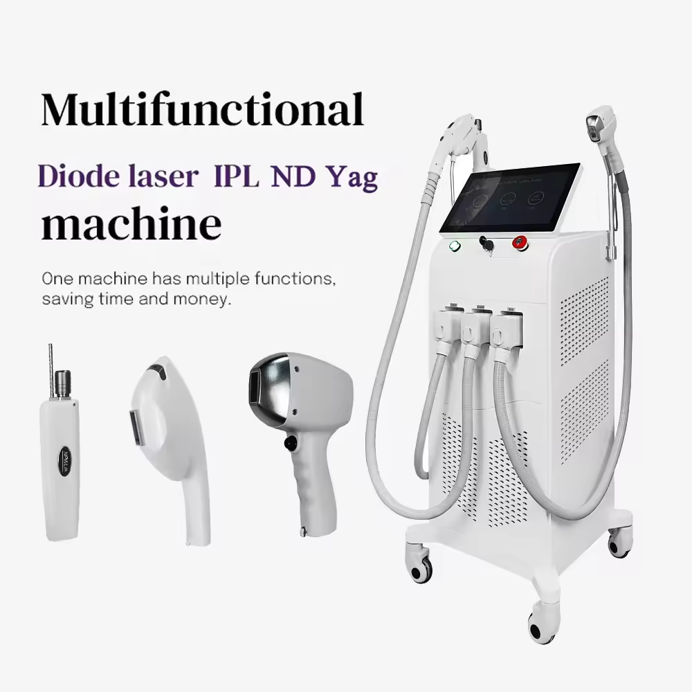 Medical Beauty Rejuvenation Tattoo Removal Lazer Hair Removal Cold Machine Eye Massager to Reduce Acne Marks
