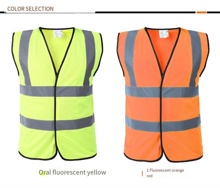 Basic Type Fluorescent Vest Reflective Vest Fluorescent; ECVV US – ECVV.us