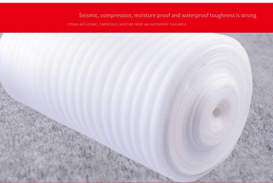 Thickness 0.5/1/2/3/5/8mm White Pearl Cotton Foam Board EPE Shock-proof  Sponge Packing Express Anti-collision Foam Packing Pad