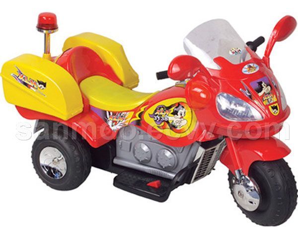 police battery motorbike