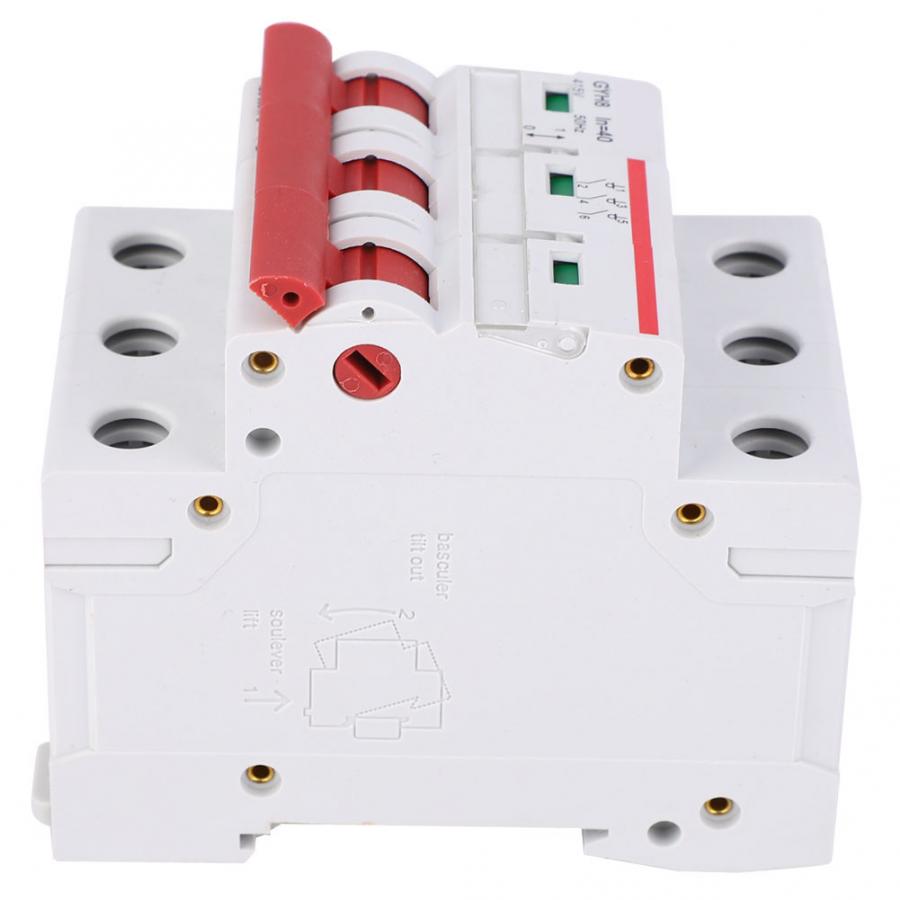 GYH8 Isolating Switch 3P GYH83P-63A Air Switch 415VAC Circuit Protector by GEYA