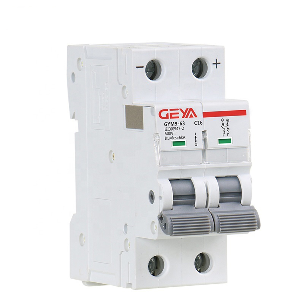 GYM9 6KA MCB GYM9-6KA-1P-1A-D Miniature Circuit Breaker by GEYA